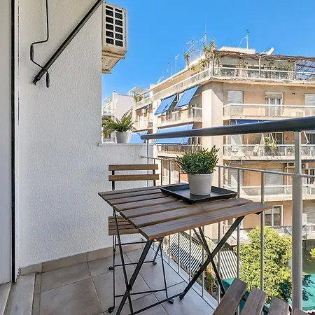 Chessboard Styled 2bd Next To Acropolis&metro